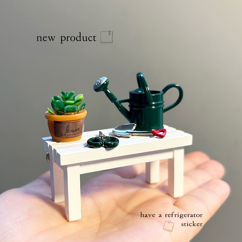 Gardening Tools For 8 Year Olds - 3D masa bahçe aracı dekorasyon buzdolabı