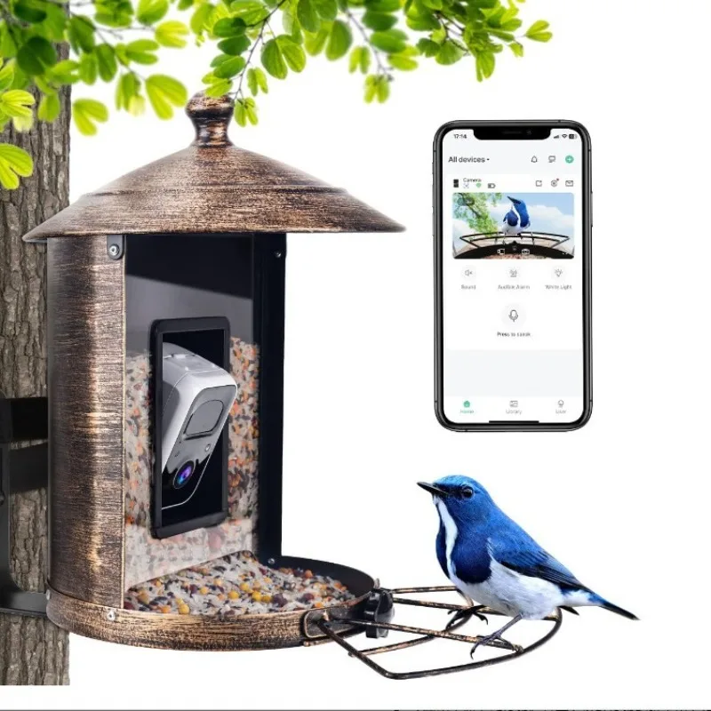 Gardening Tools With Definition - Yapay zekalı kuş besleyici, kameralı, dış