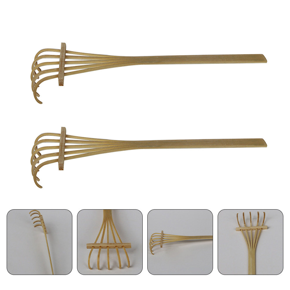 Zen Gardening Tools - 2 adet çiftlik kum masası tırmık
