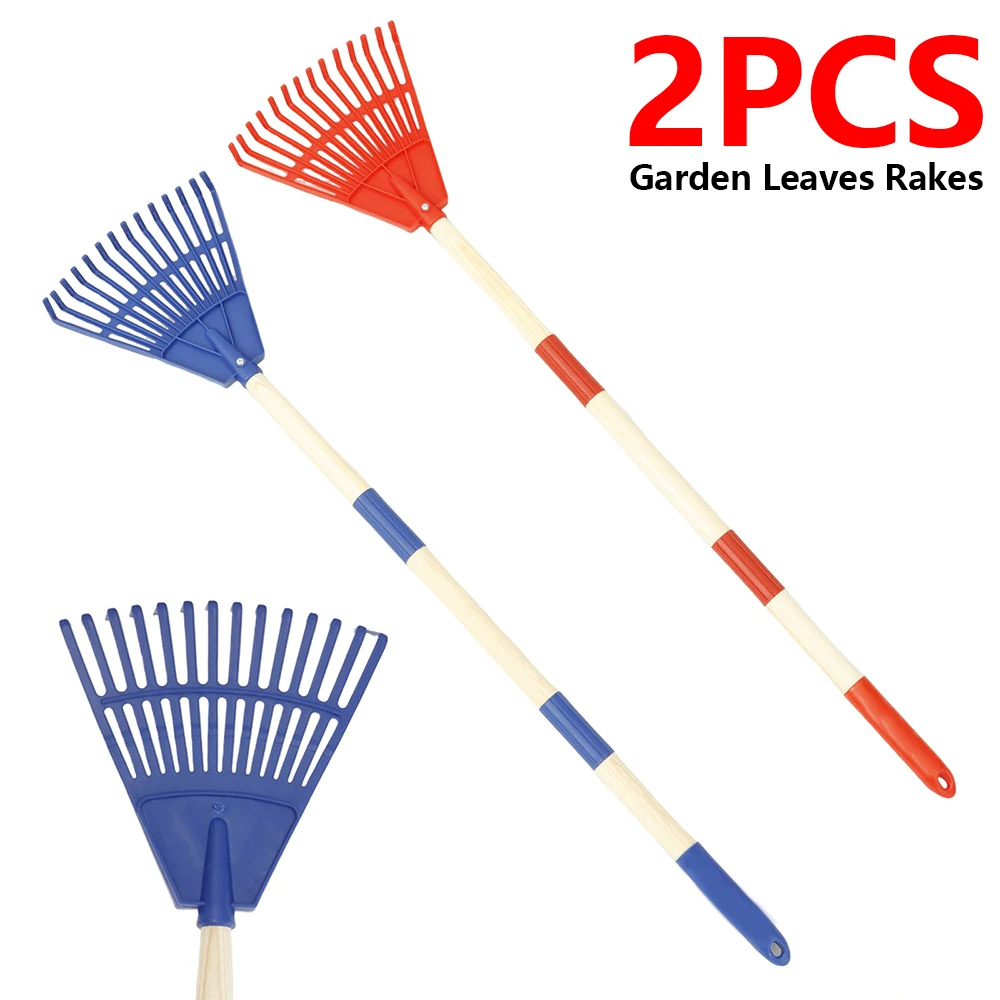 Gardening Tools For 8 Year Olds - 2 adet çocuk yaprak tırmığı ayarlanabilir