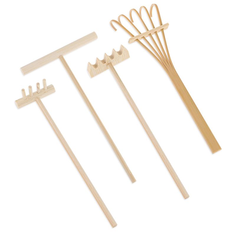 Zen Gardening Tools - AEE4-Zen Bahçe Tırmığı Alet Seti -