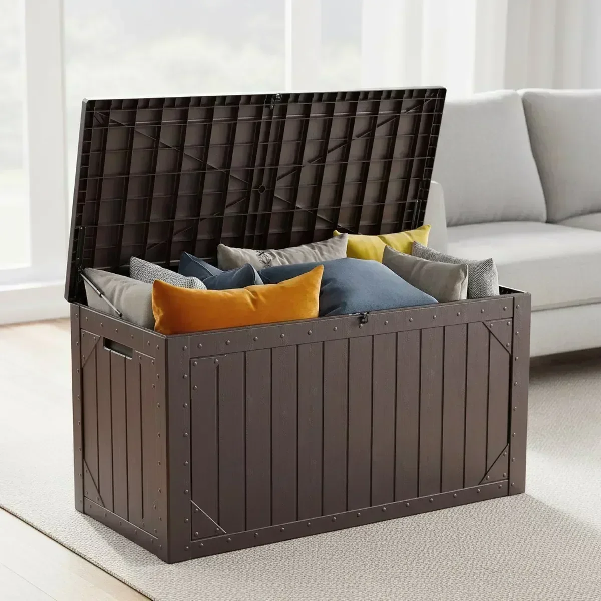 Gardening Tools Box - Büyük Su Geçirmez Veranda Depolama Kutusu