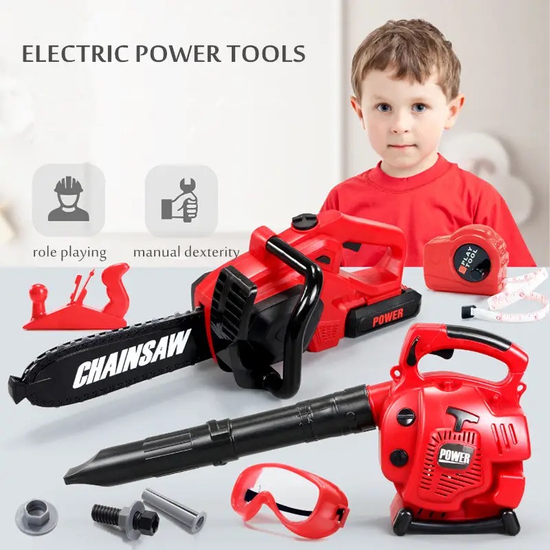 Gardening Tools For 8 Year Olds - Büyük Boy Çocuk Elektronik Testere Çocuk