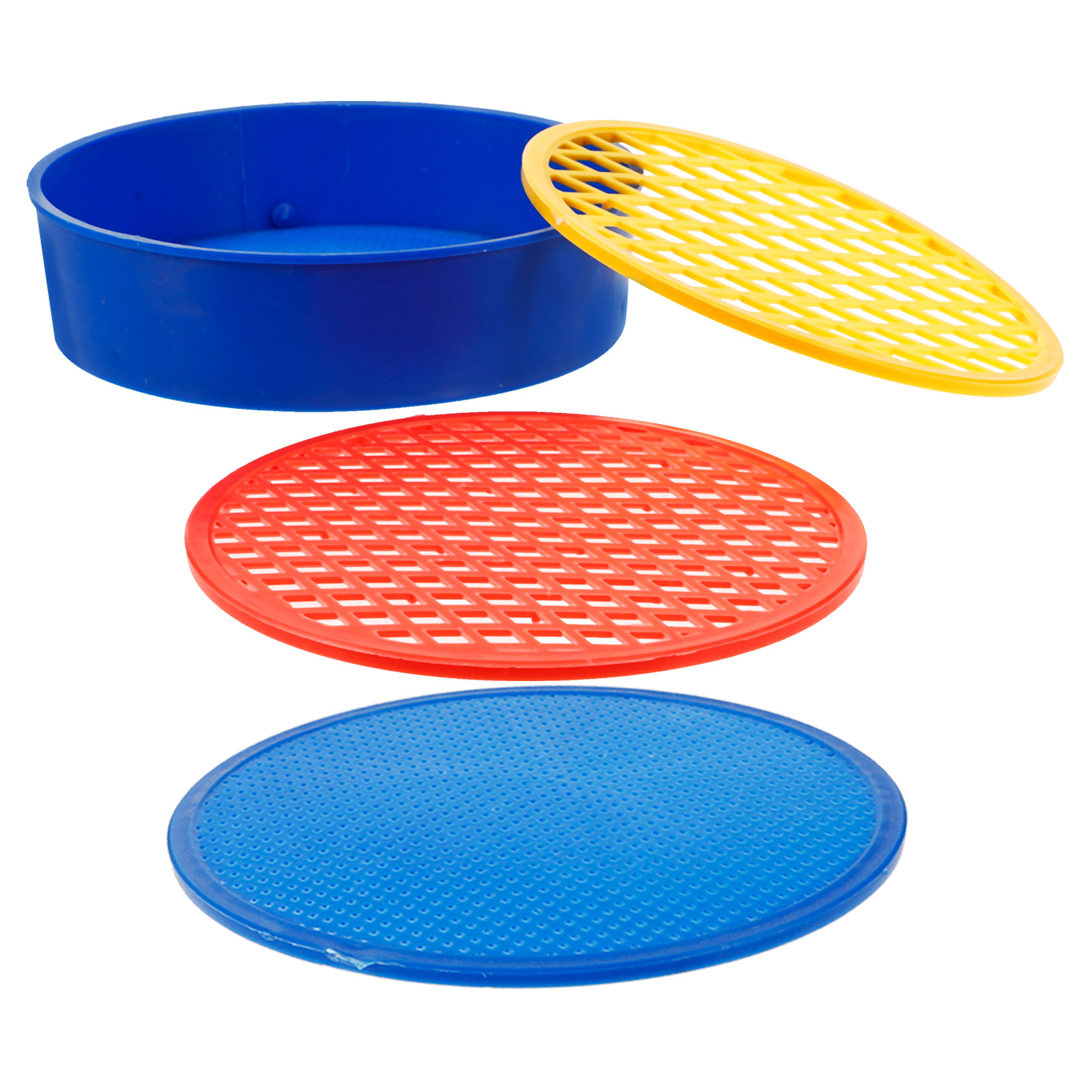 Garden Sieve Soil - 1 Set Plastik Toprak Eleme Tavası