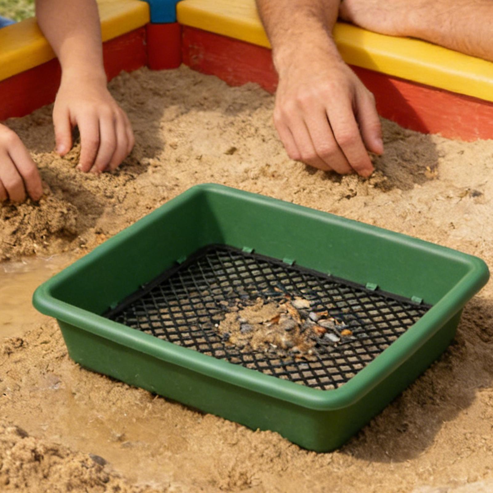 Garden Sieve Soil - Taşlar için Elekleyici Paslanmaz Pelet Elekleyici