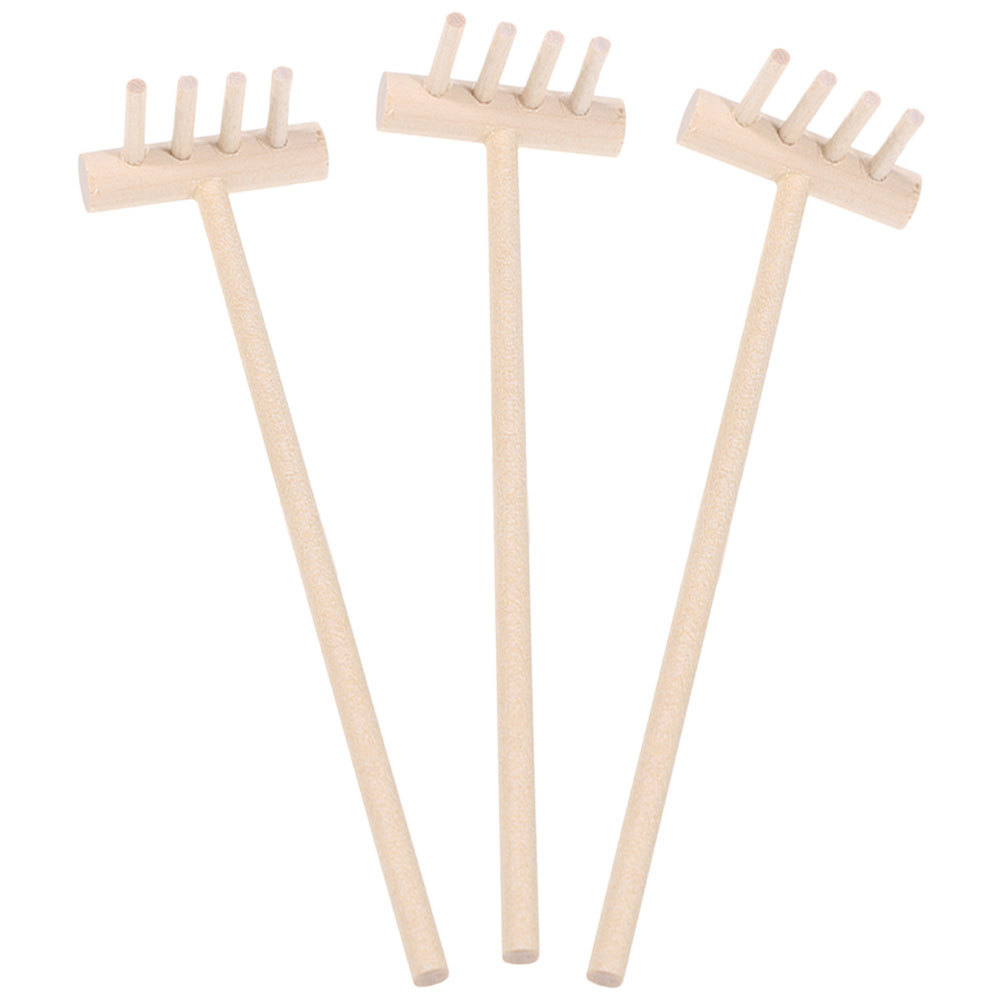 3 adet Bambu Mini Tırmık Seti  - Zen Gardening Tools incelemesi ve fiyatı