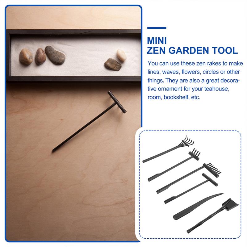 Bahçe Zen tırmık kum Mini miny - Zen Gardening Tools incelemesi ve fiyatı