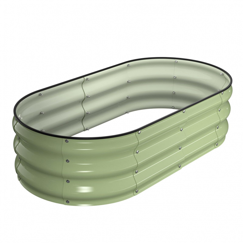 1 ADET Oval Şekilli Galvanizli - Gardening Tools Box incelemesi ve fiyatı