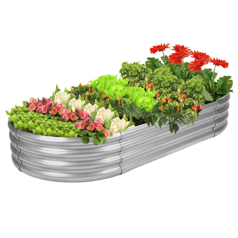1 ADET Oval Şekilli Galvanizli - Gardening Tools Box incelemesi ve fiyatı