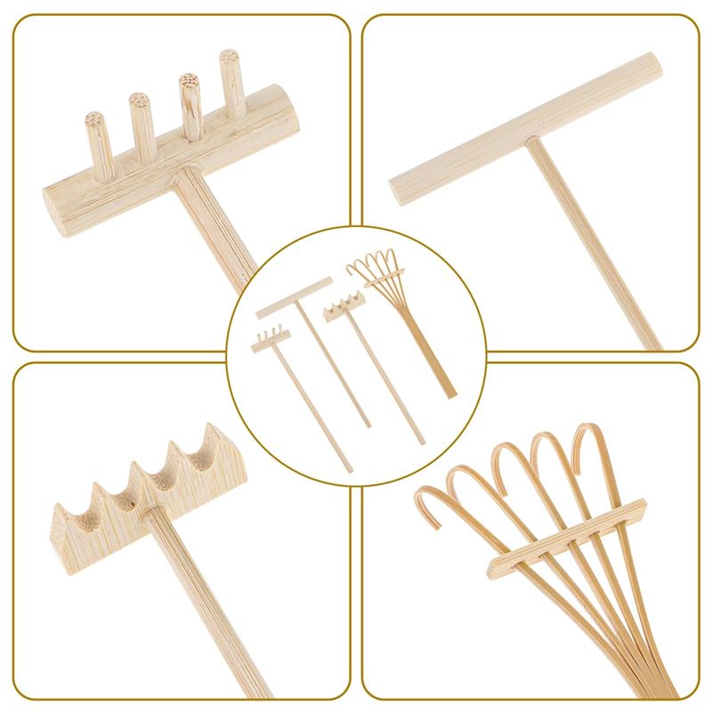 AEE4-Zen Bahçe Tırmığı Alet Se - Zen Gardening Tools incelemesi ve fiyatı