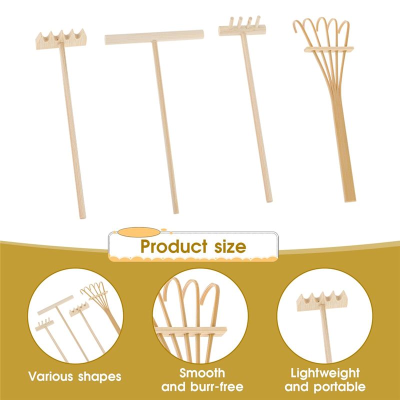 AEE4-Zen Bahçe Tırmığı Alet Se - Zen Gardening Tools incelemesi ve fiyatı