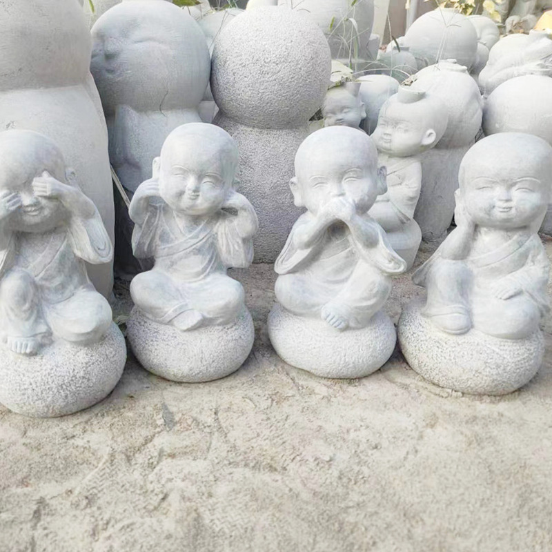 Küçük acemi keşiş figürü Manza - Zen Gardening Tools incelemesi ve fiyatı