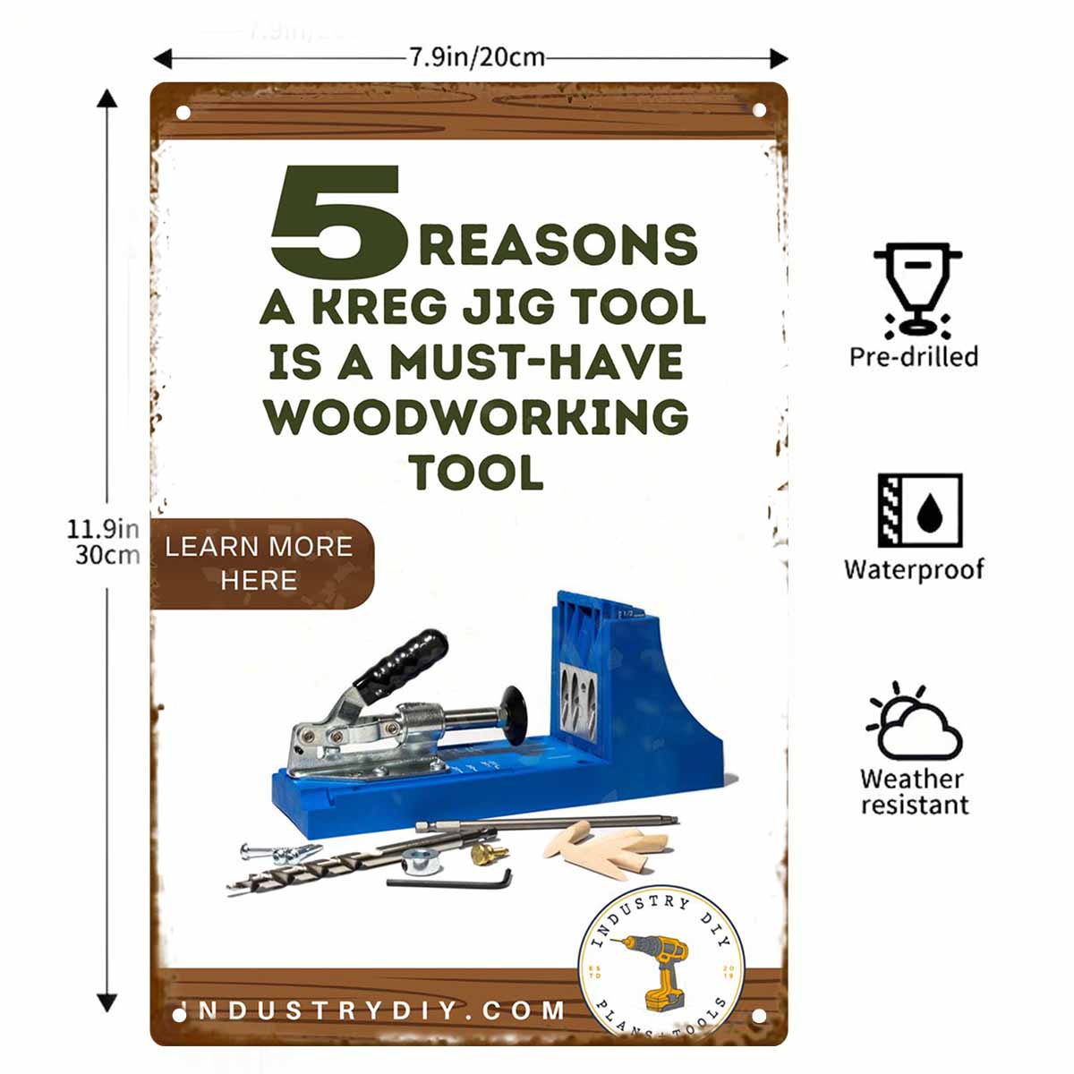 2D DÜZ 1 adet 5 Nedenle Kreg J - Gardening Tools Must Haves incelemesi ve fiyatı
