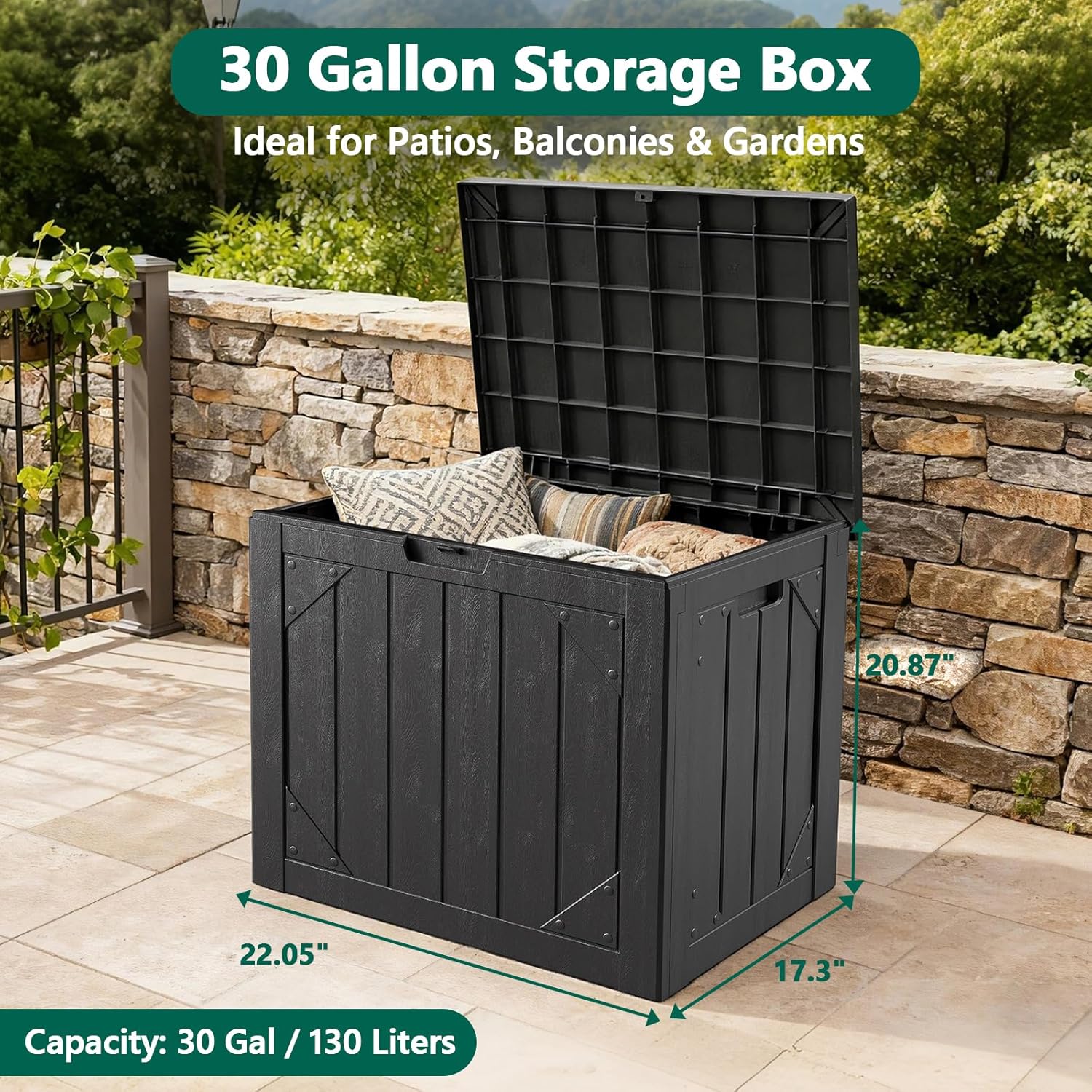 30 Galonluk Açık Hava Depolama - Gardening Tools Box incelemesi ve fiyatı