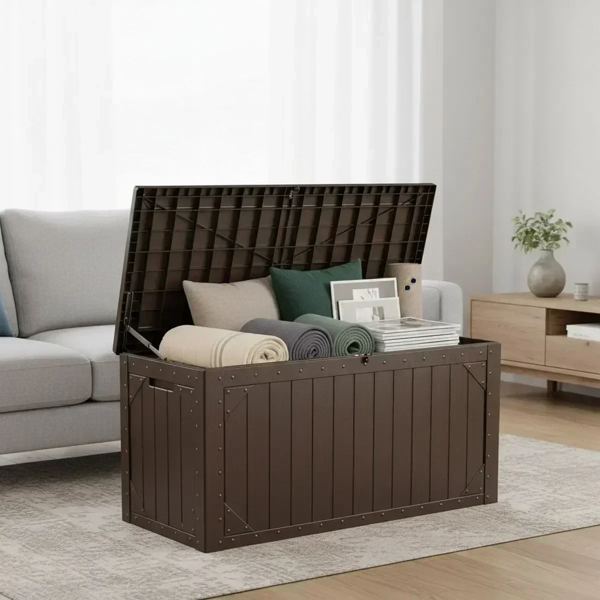 Büyük Su Geçirmez Veranda Depo - Gardening Tools Box incelemesi ve fiyatı
