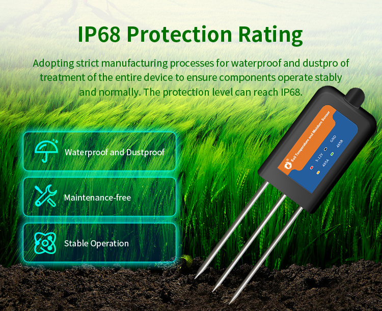 IOT 4G Tarım Dijital Toprak Np - Moisture Meter Plant incelemesi ve fiyatı