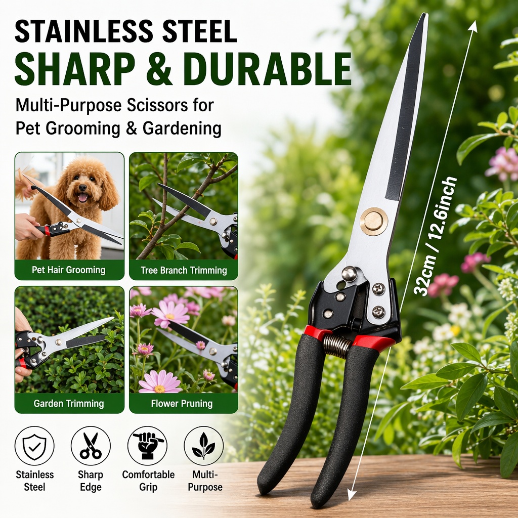 Makas Ağır Hizmet Makas Koyun  - Gardening Tools To Cut Branches incelemesi ve fiyatı