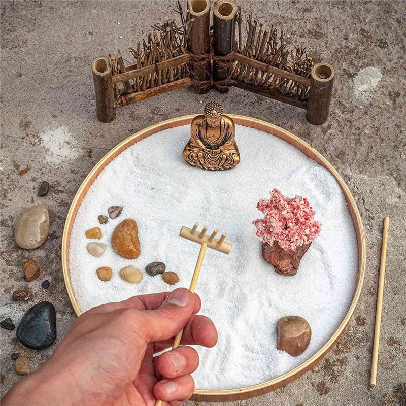AT29-3X Mini Japon Zen Bahçesi - Zen Gardening Tools incelemesi ve fiyatı