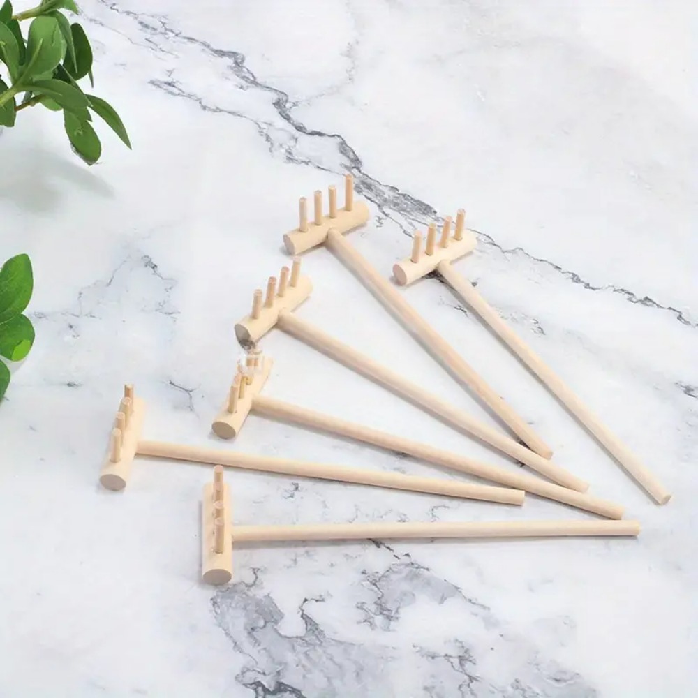 6 adet Mini Bambu Tırmık Seti  - Zen Gardening Tools incelemesi ve fiyatı