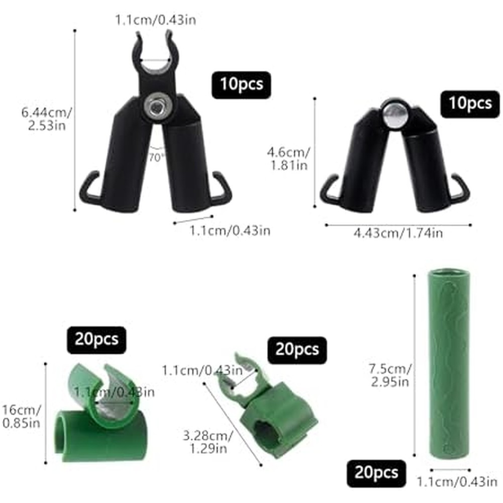 80 adet 11mm Bahçe Kafes Bağla - Gardening Tools And Accessories incelemesi ve fiyatı